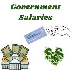 Government Salaries - green
